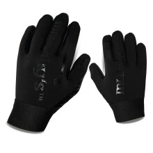 Murphys Gaelic Football Player?s Kid?s Gloves, Premium Latex, GAA Superior Grip, Durable and Breathable Design Elasticated Wristband, Black, 6 - Under