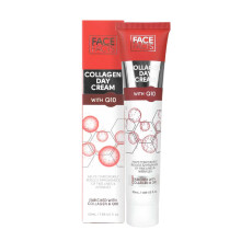 Face Facts Collagen & Q10 Day Cream | Collagen + Ubiquinone (Q10) |Soften + Smooth | Temporarily reduce the appearance of fine lines | 50ml