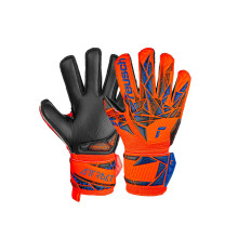 Reusch Attrakt Silver Junior Children's Goalkeeper Gloves with Expanse Cut and Ultimate Grip, 8