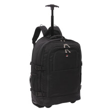 5 Cities Trolley Backpack for Ryanair Priority 55x40x20cm 41L Lightweight Carry On Hand Cabin Luggage Travel Trolley Flight Bag Rucksack Suitcase with