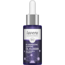 lavera Re-Energizing Sleeping Oil Elixir - natural cell renewal - revitalises skin texture - moisturising - vegan - natural cosmetics - 30 ml