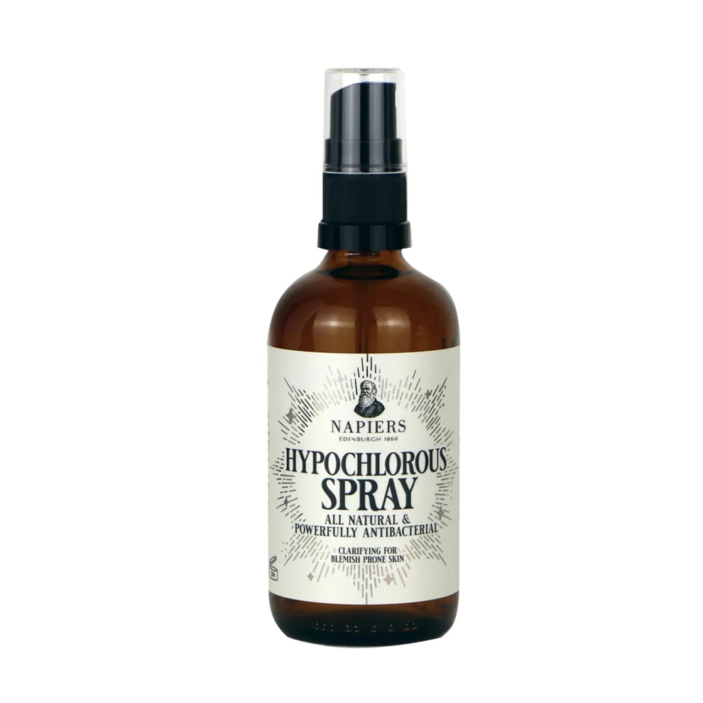 Napiers Hypochlorous Acid Spray - Alcohol-Free Antibacterial Face Mist For Sensitive Skin - Gentle Skin Cleanser - 100Ml