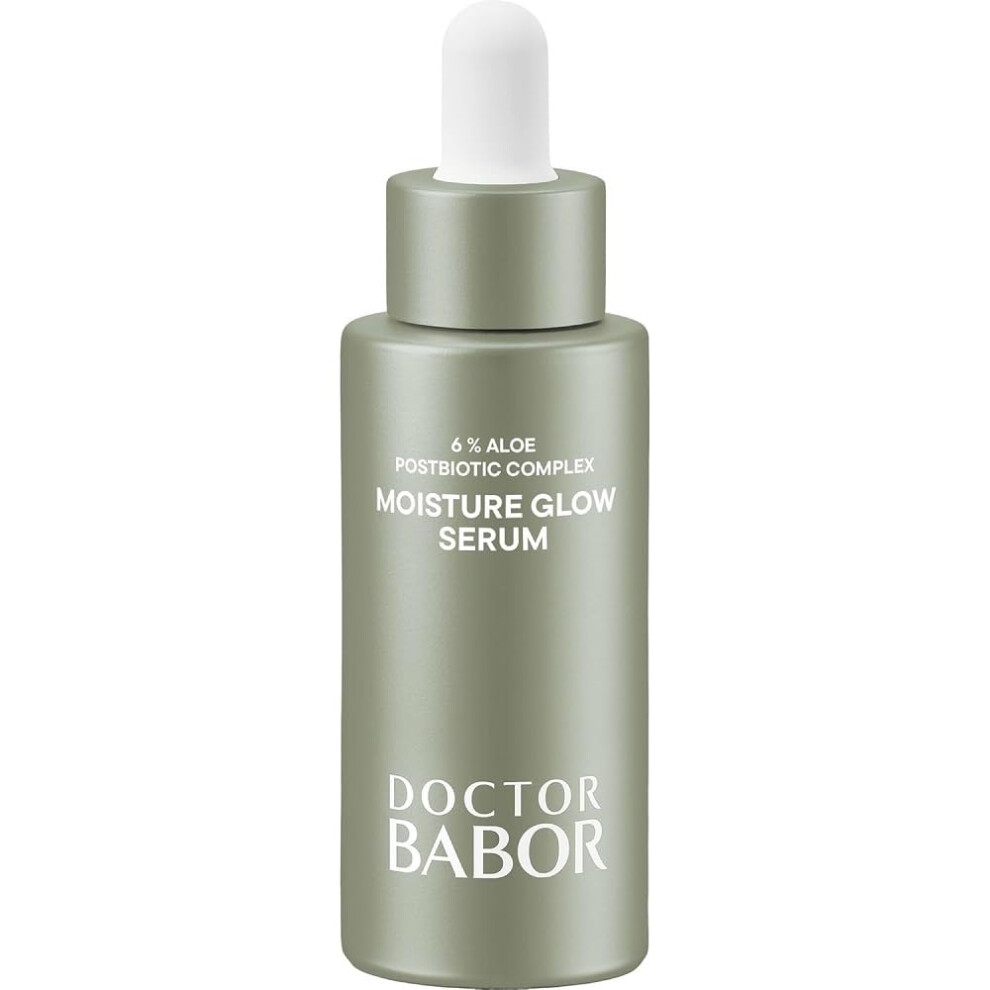 Babor Doctor Microbiomic Moisture Glow Serum (30 Ml) - Vegan Skincare Serum With Hyaluronic Acid And Aloe Vera - Professional Facial Serum For A