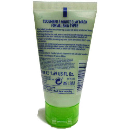 Boots No7 Boots - Cucumber Clay Mask 1