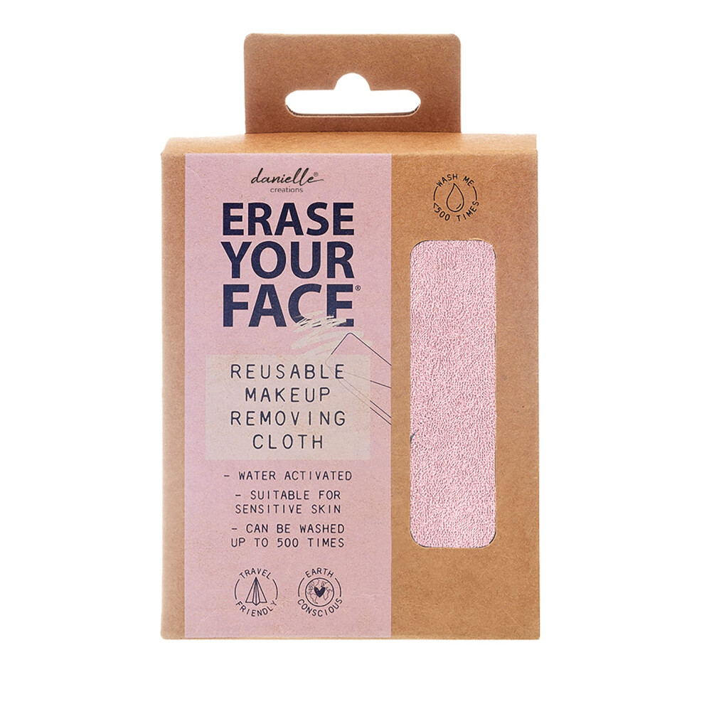 Upper Canada Pink Danielle Creations Erase Your Face Eco Friendly Reusable Make Up Remover Cloth In (1 Count)