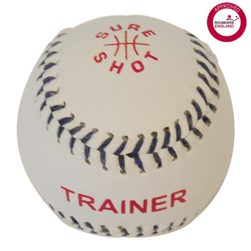 Sure Shot Trainer Rounders Ball - White 1