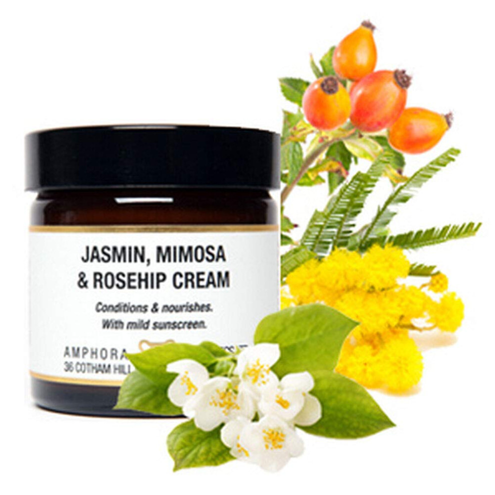 Amphora Aromatics Cream Jasmin Mimosa & Rosehip 60Ml - Conditioning And Nourishing