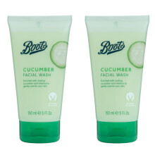 BOOTS | Cucumber Facial Wash | 150mL [ x2 Pack ]