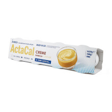 AYMES - ActaCal Cr?me - Dessert-Style Nutritional Product - Vanilla - Pack of 4 x 125g Pots - Gluten Free & Vegetarian - Suitable for Adults and