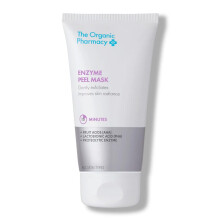 The Organic Pharmacy Enzyme Peel Mask, 60ml - Brighten and Exfoliate, With Fruit Acids (AHA), Lactobionic Acid (PHA), Proteolytic Enzyme, Organic