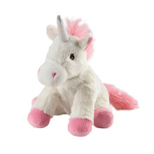 Bouillotte Peluche - Soframar - Unicorno Bianco - Microonde - 23x12x5 cm - Per Juniors