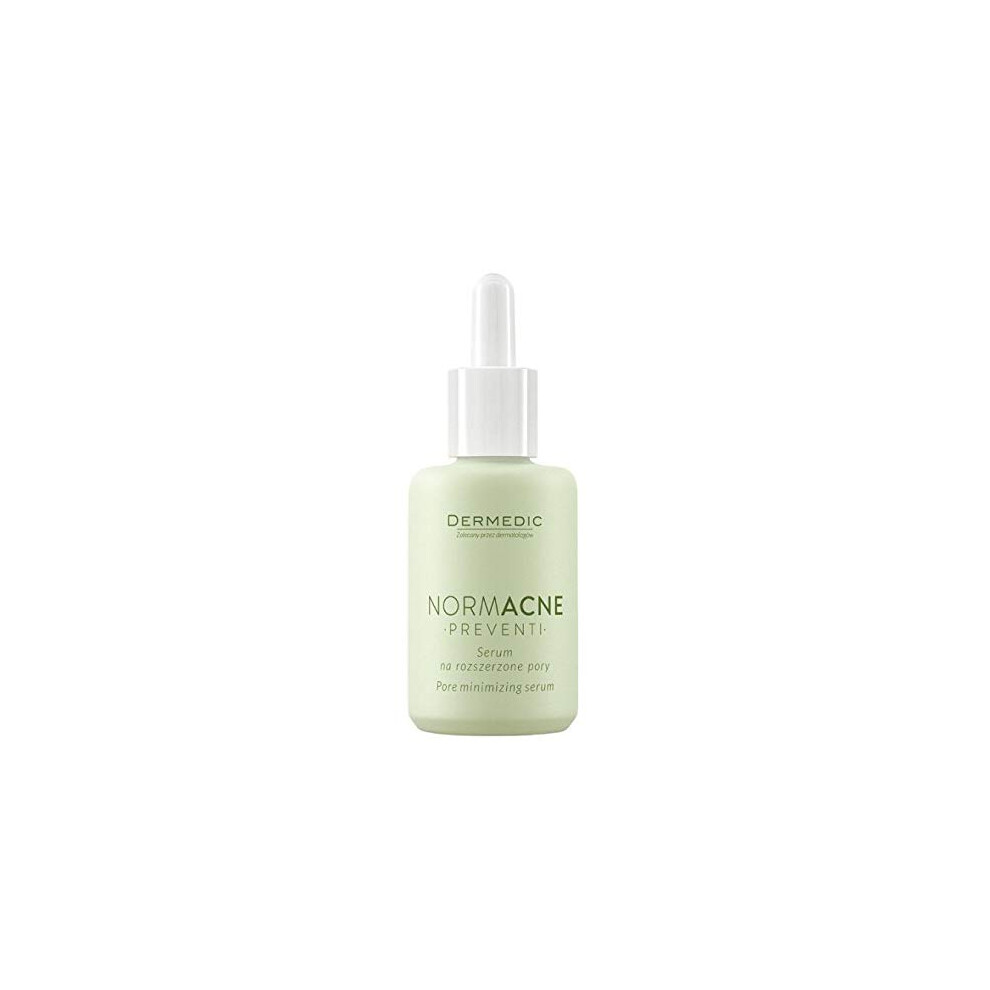 Dermena Dermedic - Normacne - Preventi - Pore Minimizing Serum - 30 Ml - Recommended For Everyday Care Of Combination And Oily Skin With A Tendency To Display