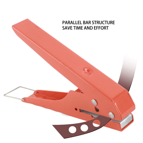 10mm Adjustable Iron Hole Puncher for Cardboard, PVC, Paper 2