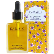 Karmic Skin Brightening Vitamin C Face Serum: With Saffron & Vit. E | Hydrate & Reveal Bright Glowing Skin | Correct Dark Spots | Treat