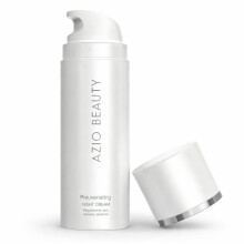 Azio Beauty Rejuvenating Night Cream 50ml ? Rich, Luxurious Moisturiser Deeply Hydrates Skin Whilst You Sleep - Visibly Reduces Appearance of Fine