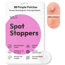 Spot Stoppers Spot Patches - Invisible Pimple Patches for Acne Treatment, Hydrocolloid Patches for Spot Treatment, Vegan & Cruelty Free Korean