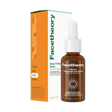 facetheory Glow-C Tranexamic Acid Serum (Unscented) - Skin Brightening & Dark Spot Serum for all Skin Types - Face Serum for Uneven Tone &
