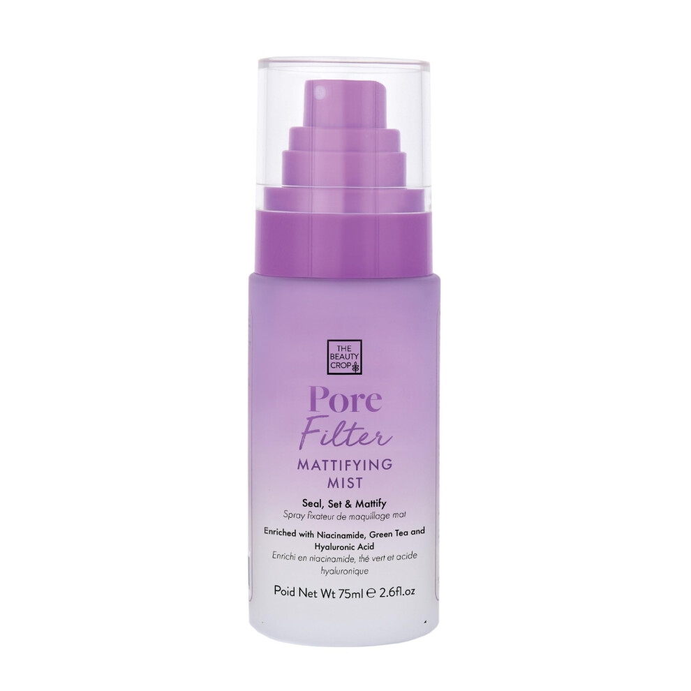 The Beauty Crop Porefilter Mattifying Mist - Micro-Fine Setting Spray For Oily Skin - 75 Ml