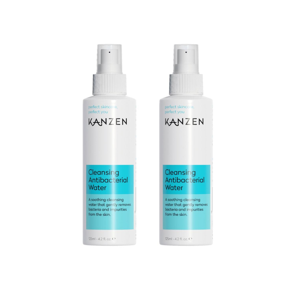 Kanzen Skincare Cleansing Spray Duo ? Twin Pack Of Cleansing Mist For Skin Protection & Refreshing Cleanse