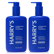 Harry's Hydrating Facial Cleanser, Suitable for Sensitive Skin & Dermalogically Tested - 2 x 266ml pack
