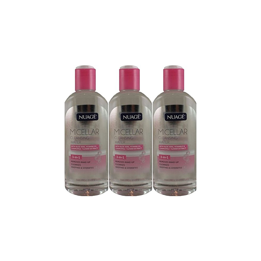 Nuage Three Packs Of Micellar Cleansing Water 200Ml