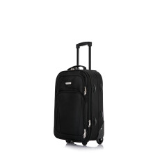 FLYMAX 55x35x20 55x40x20 Cabin Suitcase Luggage Hand Carry on Case Flight Bag Suitcase Travel Fits Fits Easyjet, Ryanair British Airways & Jet 2