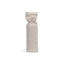 Jollein River Knit Hot Water Bottle Cover 35cm High Cream