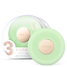 FOREO UFO 3 go Travel-friendly Face Mask Skincare Device, Face Moisturiser, Anti-Aging Skincare, Full Spectrum LED & Red Light Therapy, Thermo