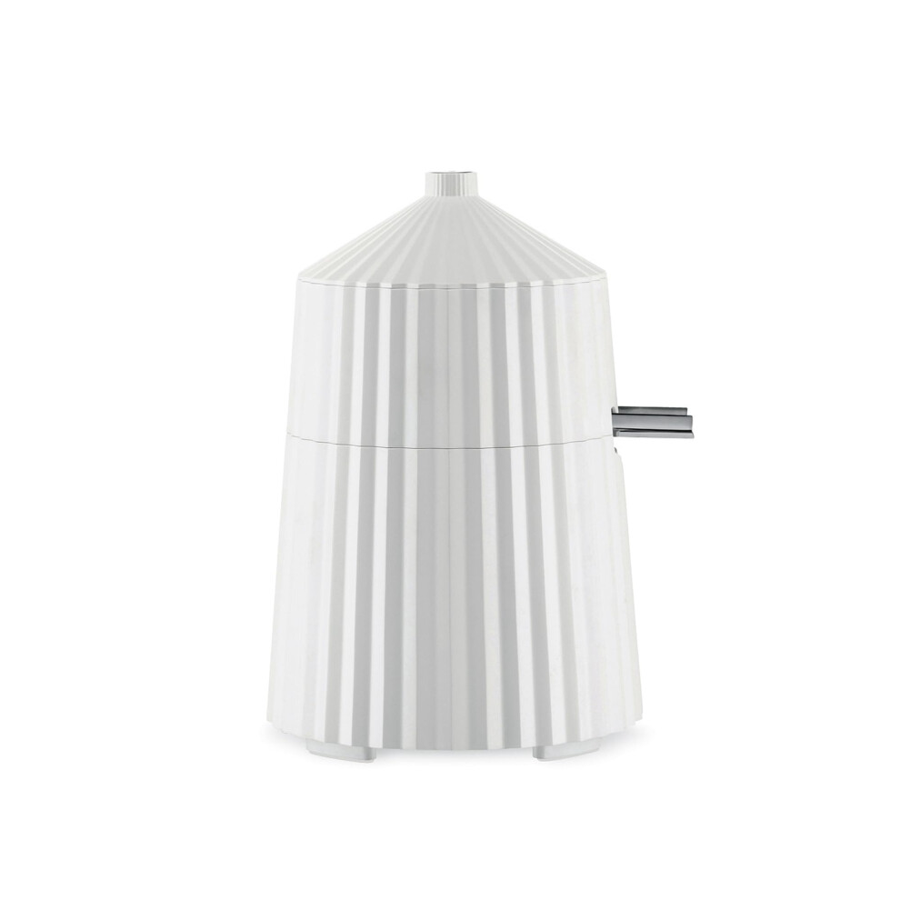 Alessi Pliss? Mdl07 W/Uk - Design Electric Citrus- Squeezer, In Thermoplastic Resin, British Plug 80 W, White