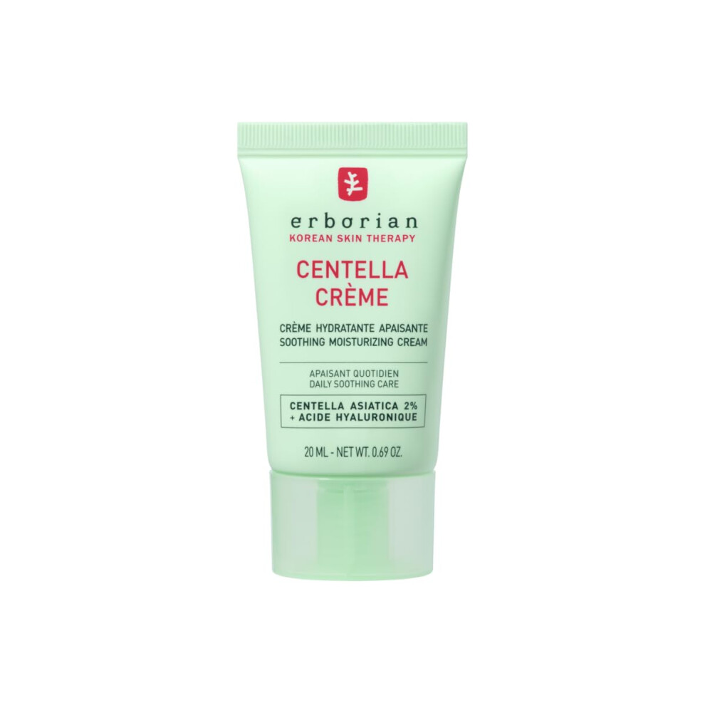 Erborian Cream - Centella Cr?Me - Soothing Moisturizing - Face With Centella Asiatica And Hyaluronic Acid - Redness Comfort Care - Lightweight
