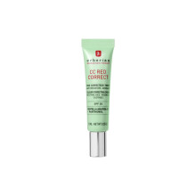 Erborian - CC Red Correct - Anti Redness Tinted Face Cream with Centella Asiatica Panthenol and Bisabolol - Green Neutralizing Shade with SPF 30 -