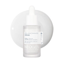 DERMALOGY by NEOGENLAB Real Niacinamide 15% Serum (30 ml / 1.01 Fl Oz) ? Brightening, Dark Spots & Pore Care, Vegan Serum with Niacinamide, Ferulic