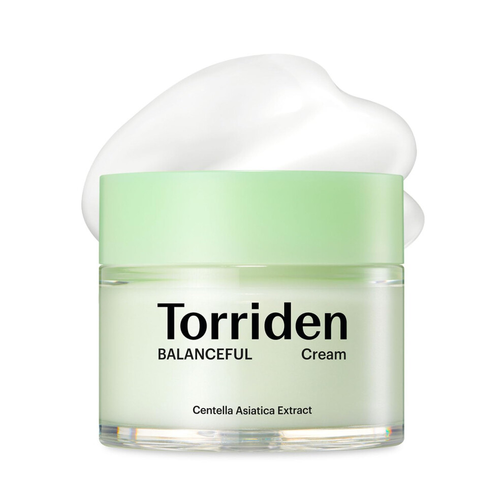 Torriden Cream Balanceful | 80Ml | Soothing And Nourishing Moisturiser For Oily And Sensitive Skin, 5D Cica Complex, Korean Skincare