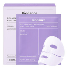 BIODANCE Caviar Pdrn Real Deep Hydrogel Mask Firms & Brightens Skin Improves Regeneration for All Skin Types Korean Skin Care Ideal