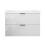 Vanity Unit Basin Sink Resin Gloss White Wall Hung 800mm 3