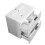 Vanity Unit Basin Sink Resin Gloss White Wall Hung 600mm 3