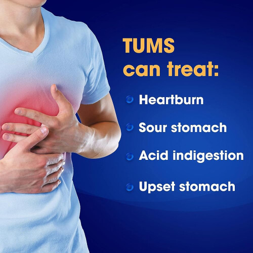 Tums TUMS Ultra Maximum Strength Chewable Tablets, Assorted Fruit - 72 2