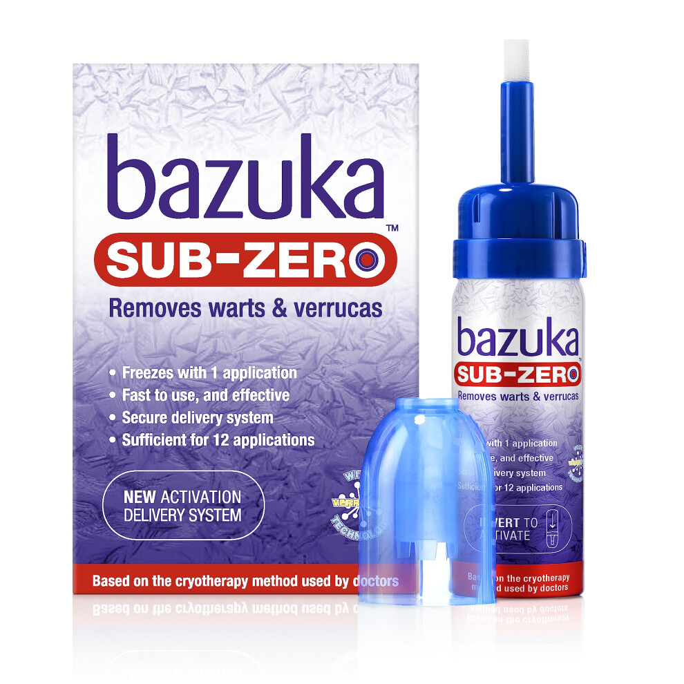Bazuka Sub-Zero. Freezing Device For Removal Of Warts And Verrucas, 50