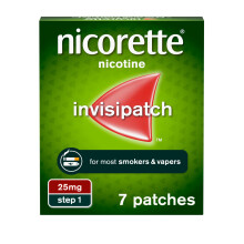 Nicorette InvisiPatch Nicotine Patches Step 1 25mg 7 Nicotine Patches Effective and