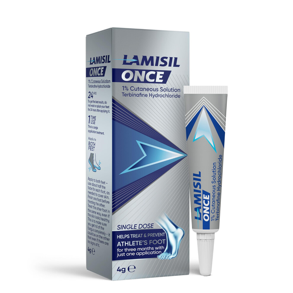 Lamisil Once | Single Dose AthleteâS Foot Treatment | Relieves Itching Burning