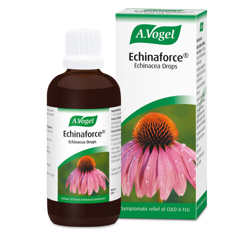 A.Vogel Echinaforce Echinacea Drops | Relieves Cold & Flu Symptoms by Supporting The Immune System (100 ml)