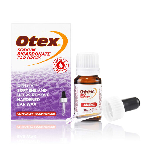 Otex Sodium Bicarbonate Ear Drops for Ear Wax Removal. Effective, 1