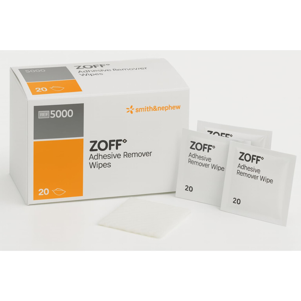 Smith & Nephew Zoff Adhesive Remover Wipes For Residues Of Tapes &