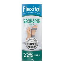 Flexitol Hard Skin Removing Balm Results in 3 Days Exfoliates Hard and