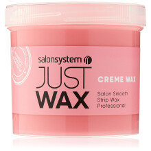 Salon System Just Wax Ideal Cream Wax for Short/Stubborn Hair 450g