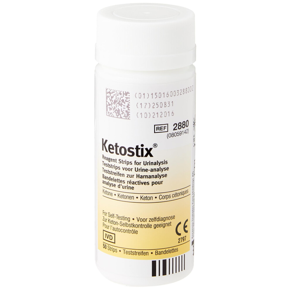 Bayer Design Ascensia Bayer Ketostix Diagnostic Urine Test Strip