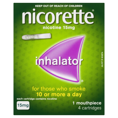 Nicorette Nicorette Inhalator 15mg X 4