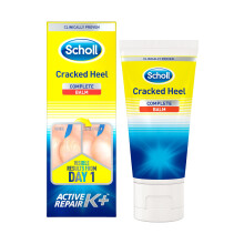 Scholl Cracked Heel Complete Cream with Repair K+, 60ml - Moisturising Treatment Cream for Cracked Heels and Dry Skin with Keratin
