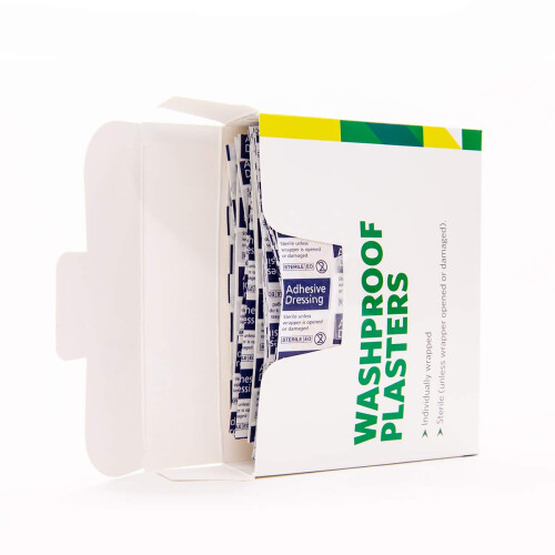 St John Ambulance Assorted Washproof Plasters - Pack of 100 2