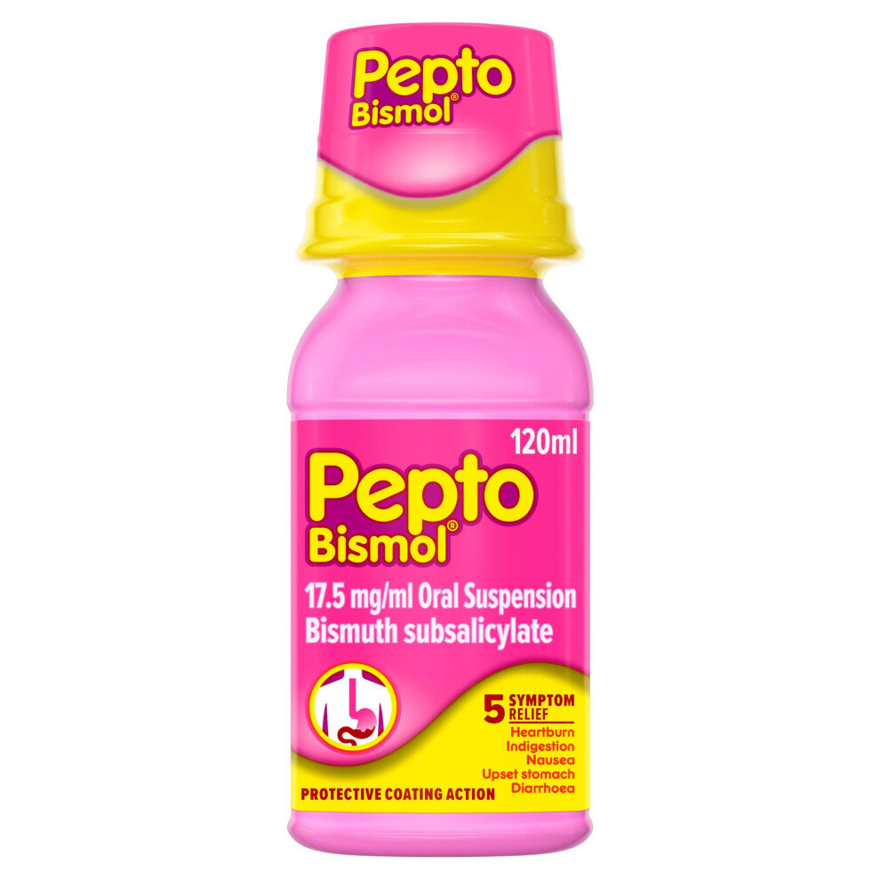 Pepto Bismol Pepto-Bismol For Nausea, Heartburn, Indigestion, Upset Stomach And Dia